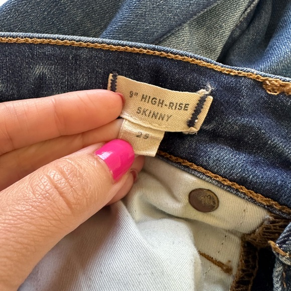 Madewell 9" High Rise Skinny Patty Wash - Picture 8 of 13